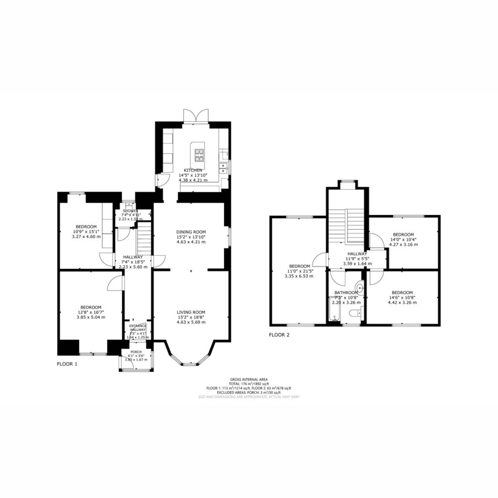 Floor plan, Carrick Drive, Glasgow, G32