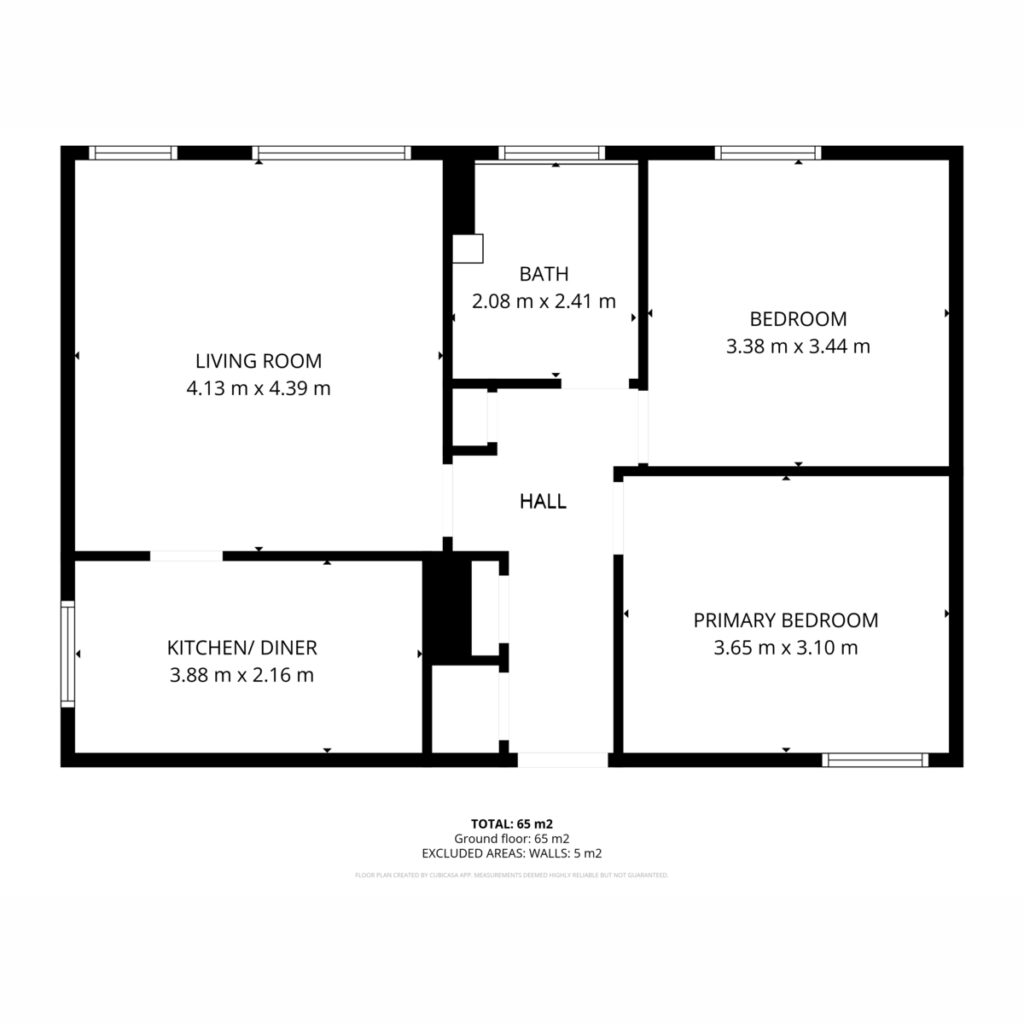 Floor plan, Boswell Drive, Blantyre, G72