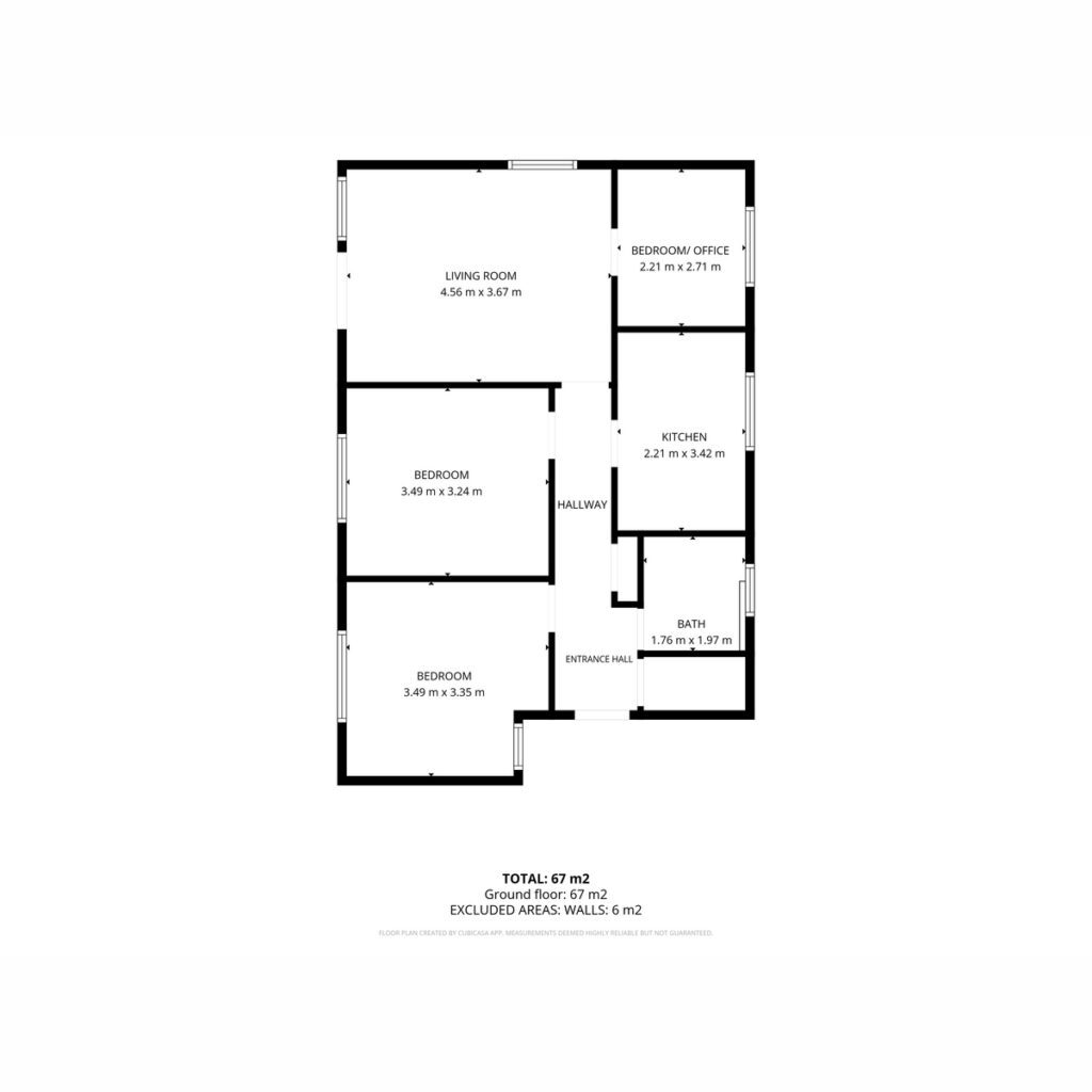 Floor plan, Franklin Place, East Kilbride, G75