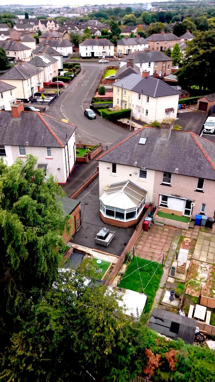 IT STARTS WITH A THREE-BEDROOM SEMI. THEN YOU FIND THE REST. The family lounge The conservatory. The garden. Then the dr